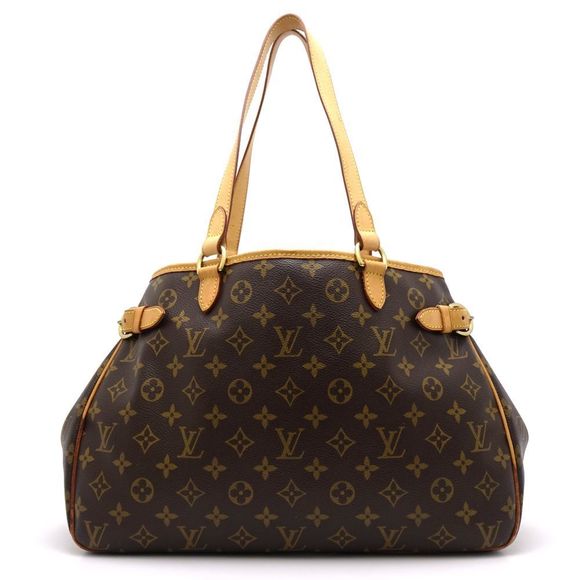 Louis Vuitton Monogram Batignolles Brown Tote Bag - Picture 1 of 8